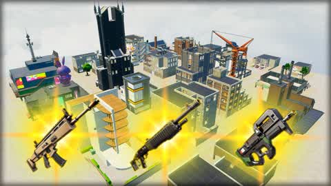 CRAZY TILTED TOWERS 🏙️ ZONE WARS