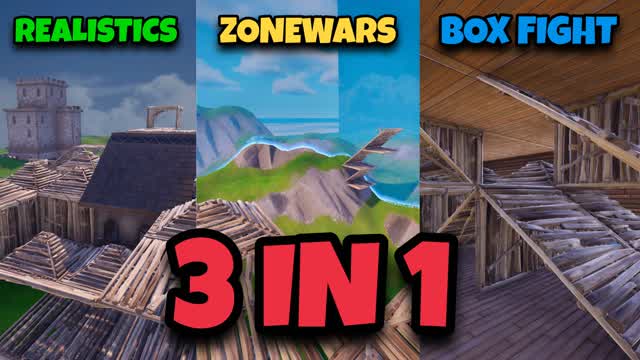 3 IN 1💥Zonewars🌪️Box PVP📦Realistics🌲