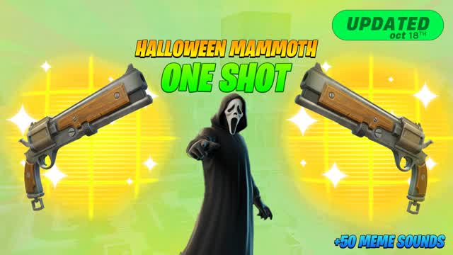 Halloween Mammoth: One Shot 🎯1v1