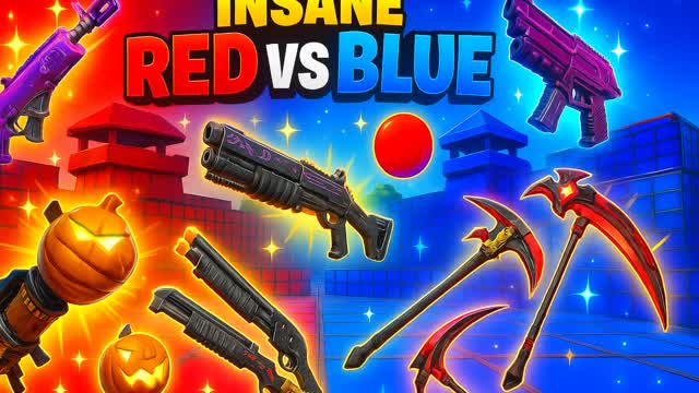 INSANE MEGA RED VS BLUE 🔴🔵