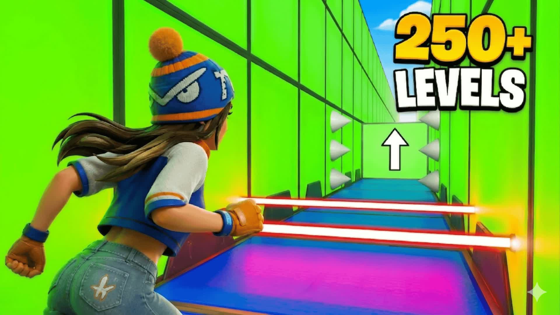 ⭐FUNNY EASY DEATHRUN 250+ LEVELS⭐