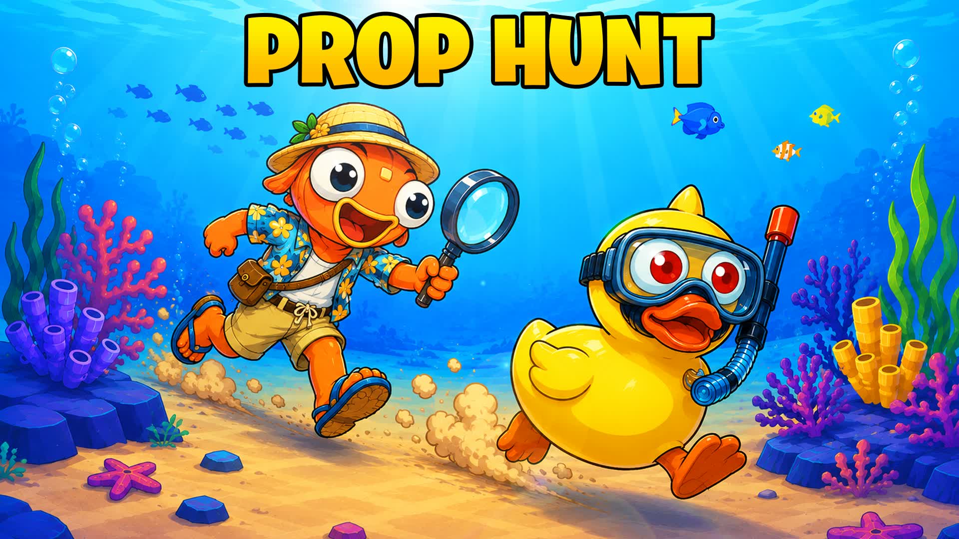 OCEAN PROP HUNT 🌊