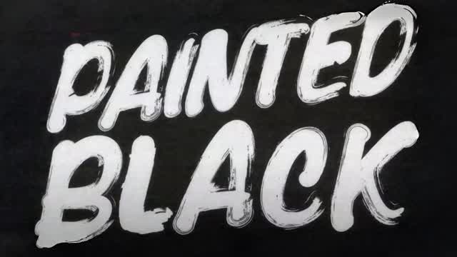 PAINTED BLACK ZONE WARS (ON NAMES)