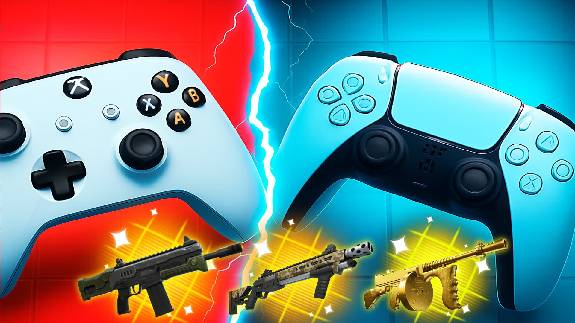 CONTROLLER RED VS BLUE 🔴🔵