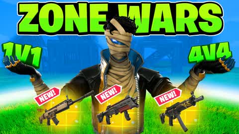 INSANE ZONE WARS🏆(1V1 TO 4V4)
