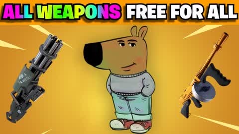 CHILL GUY ALL WEAPONS-FREE FOR ALL