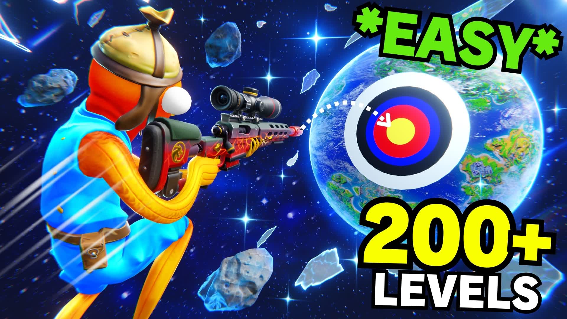 EASY TRICKSHOT PARKOUR 200+ WORLD 🎯