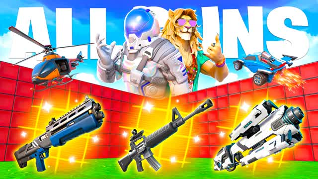 1V1 WITH EVERY GUN & VEHICLES