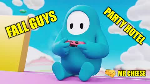Fall Guys party hotel