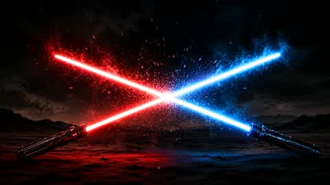 RED 🔴 BLUE 🔵 x STAR WARS