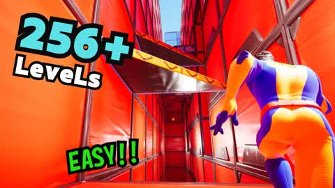 GREAT DEFAULT PARKOUR 256＋ 9499-5865-5889 by pospos - Fortnite Creative