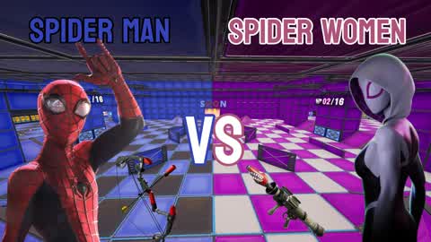 🖤💗SPIDER MAN VS SPIDER WOMEN