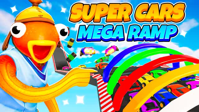 ⭐ SUPER CRAZY CARS RAMP 🏁