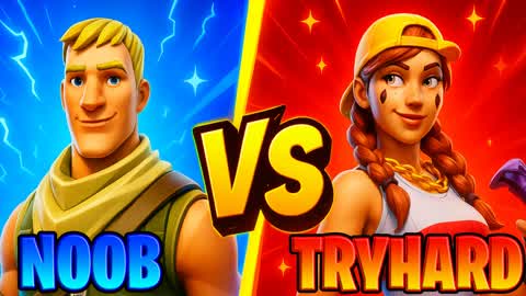 RED VS BLUE 🔴🔵 NOOB VS TRYHARD 😎