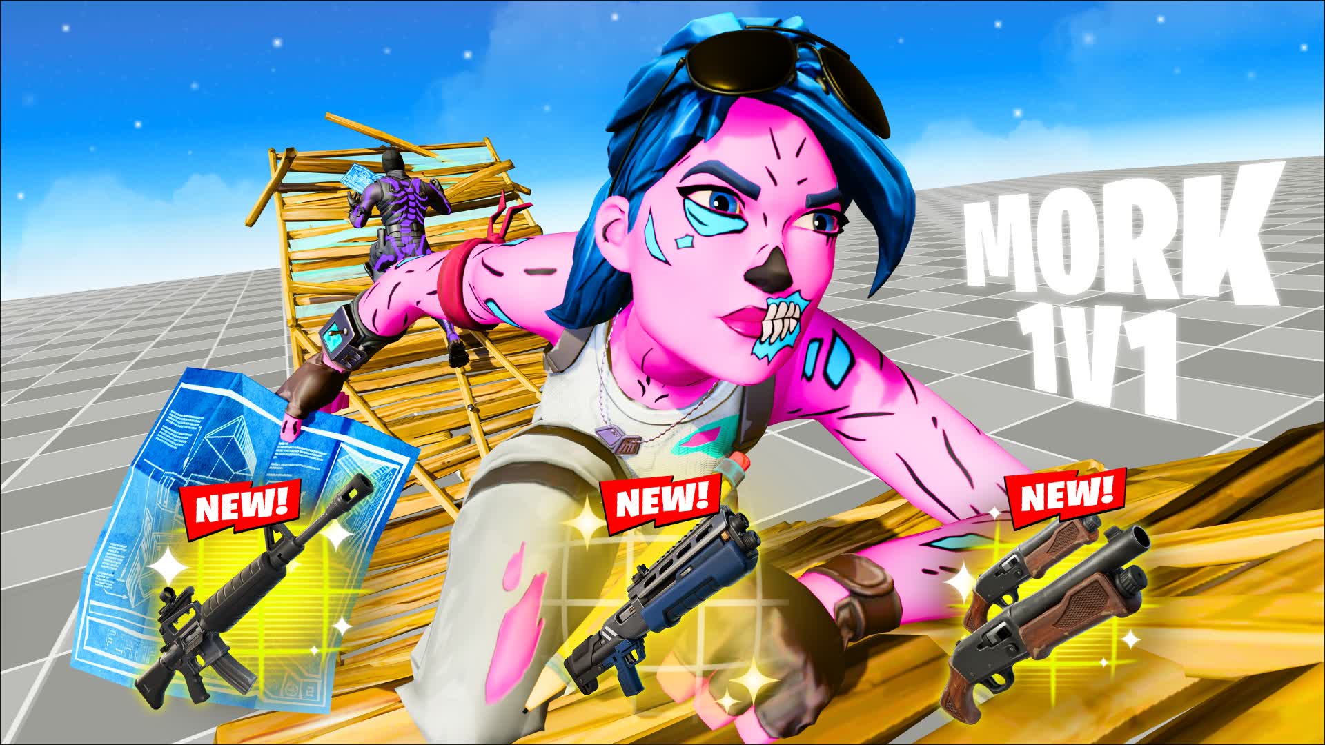 MORK 1V1 BUILD FIGHT (200 PUMPS)
