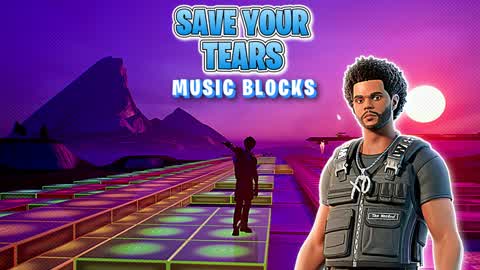 Save Your Tears Music Blocks Cover