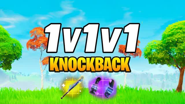 1V1V1 Knockback 1v1 Realistics FFA