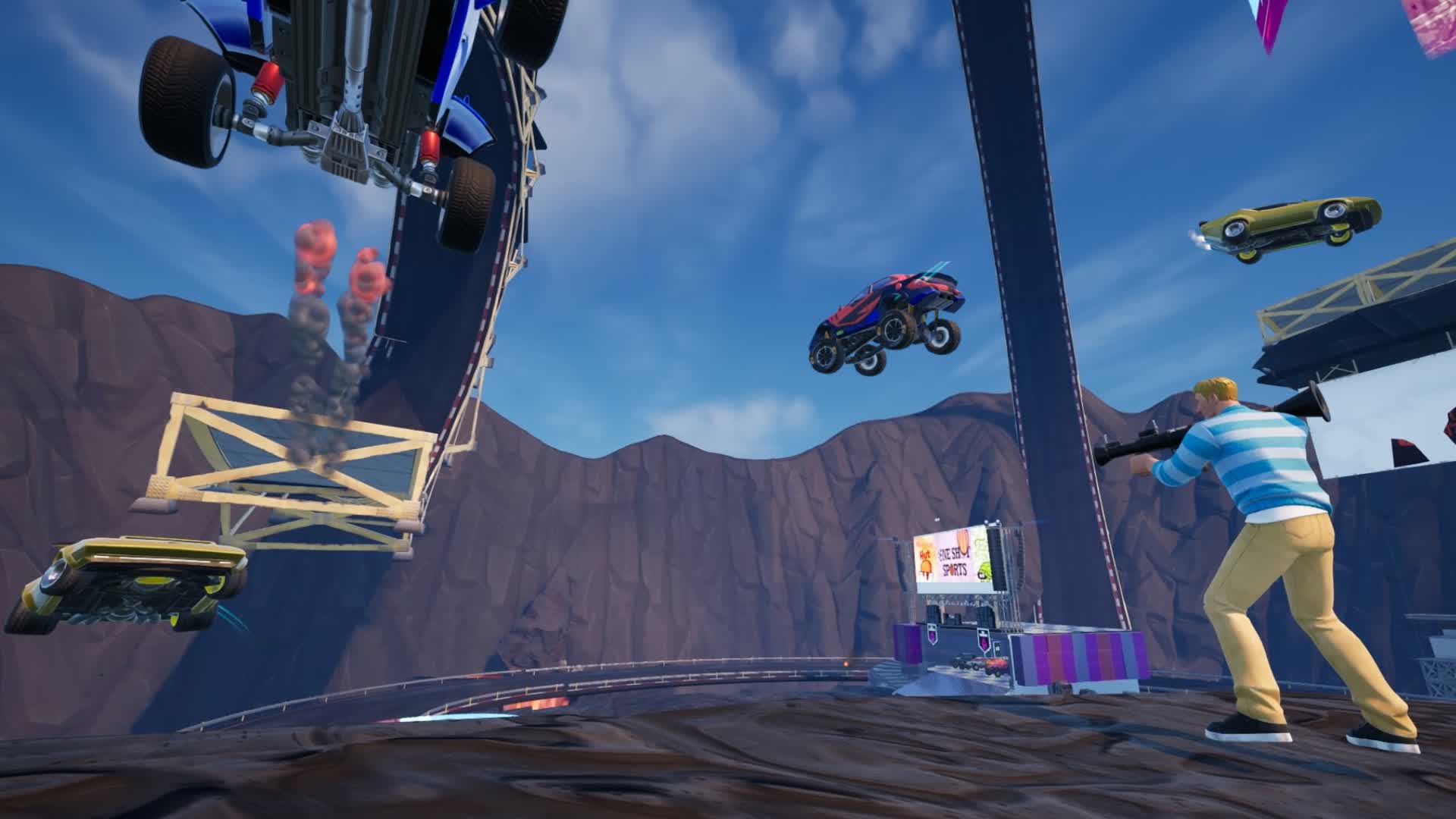 Magma Cars — Fortnite island 8919-6245-7743 by Rochinskiii