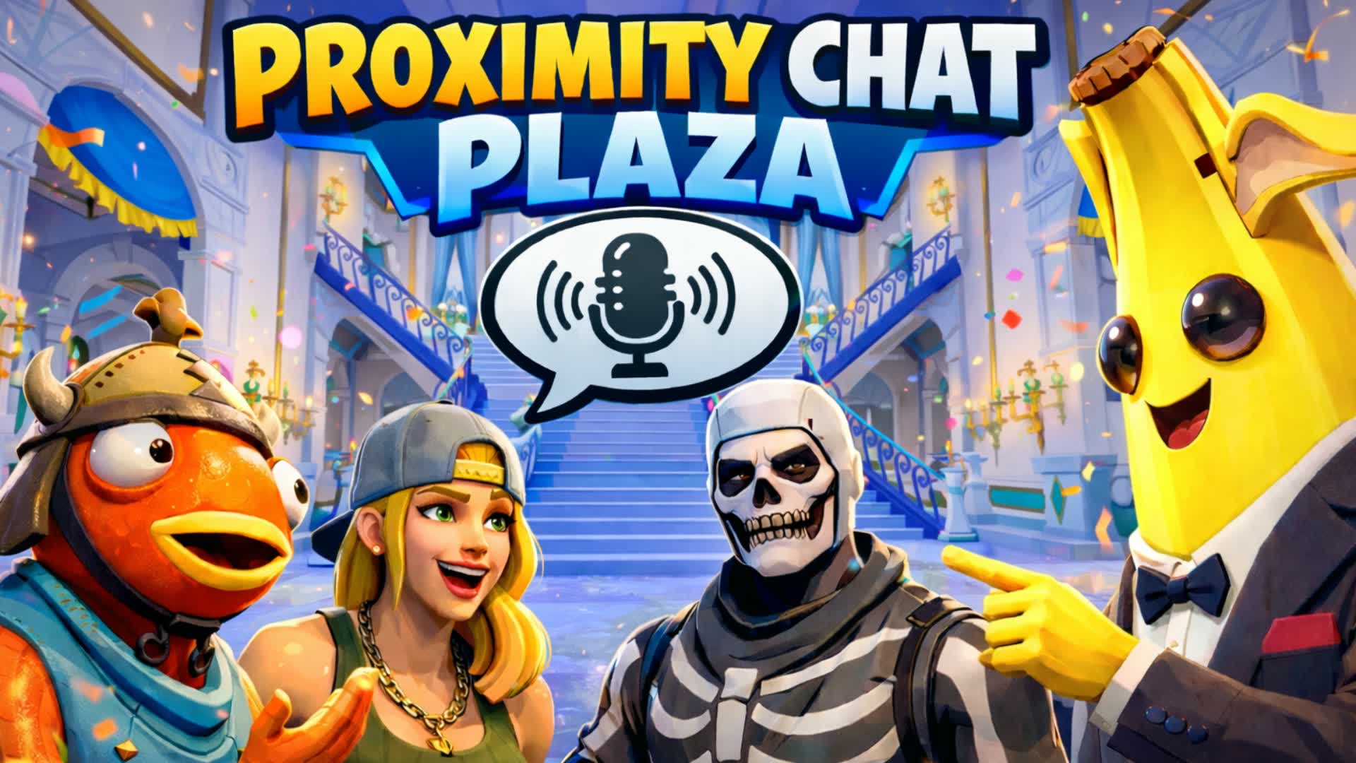 PROXIMITY CHAT PLAZA 7919-2721-7503 by maxoum - フォートナイト