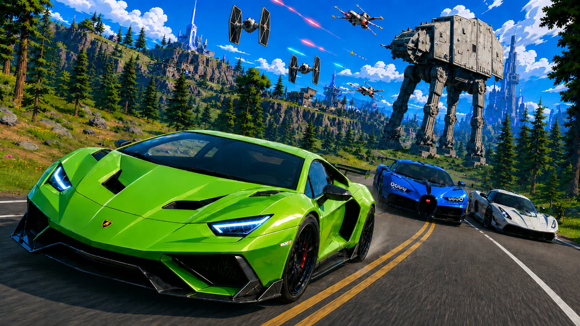 🚗Sprite Galactic Drive City 🔫
