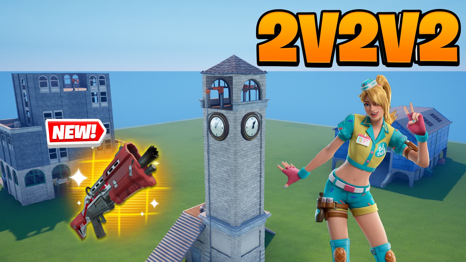 2V2V2 STORM BATTLE صراع الثنائي 戦い