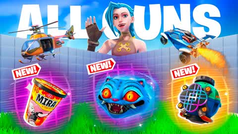 kpop 1v1 all guns and vehicle