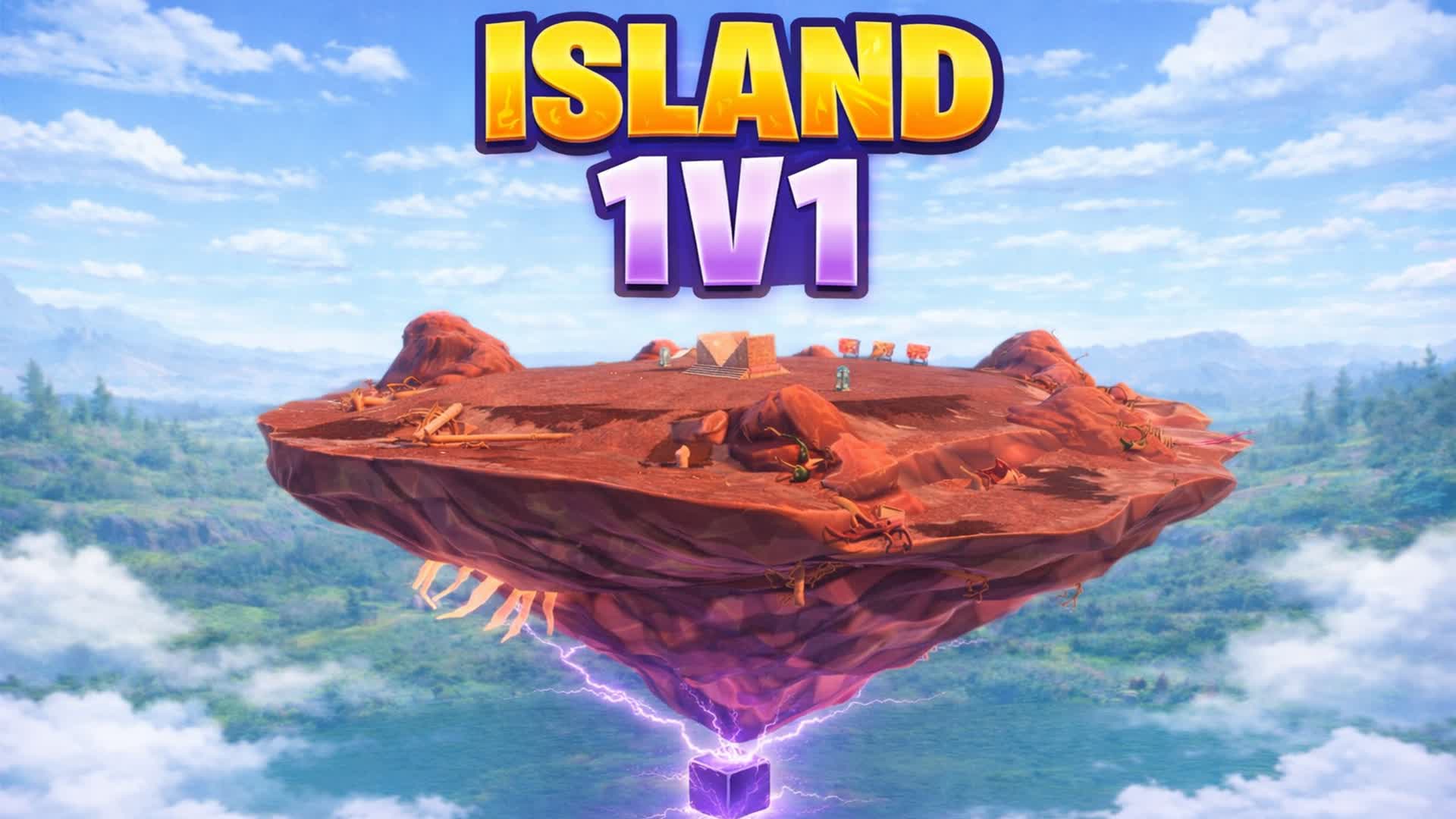 1V1 ISLAND 🏝️ SIMPLE 10 PLAYERS