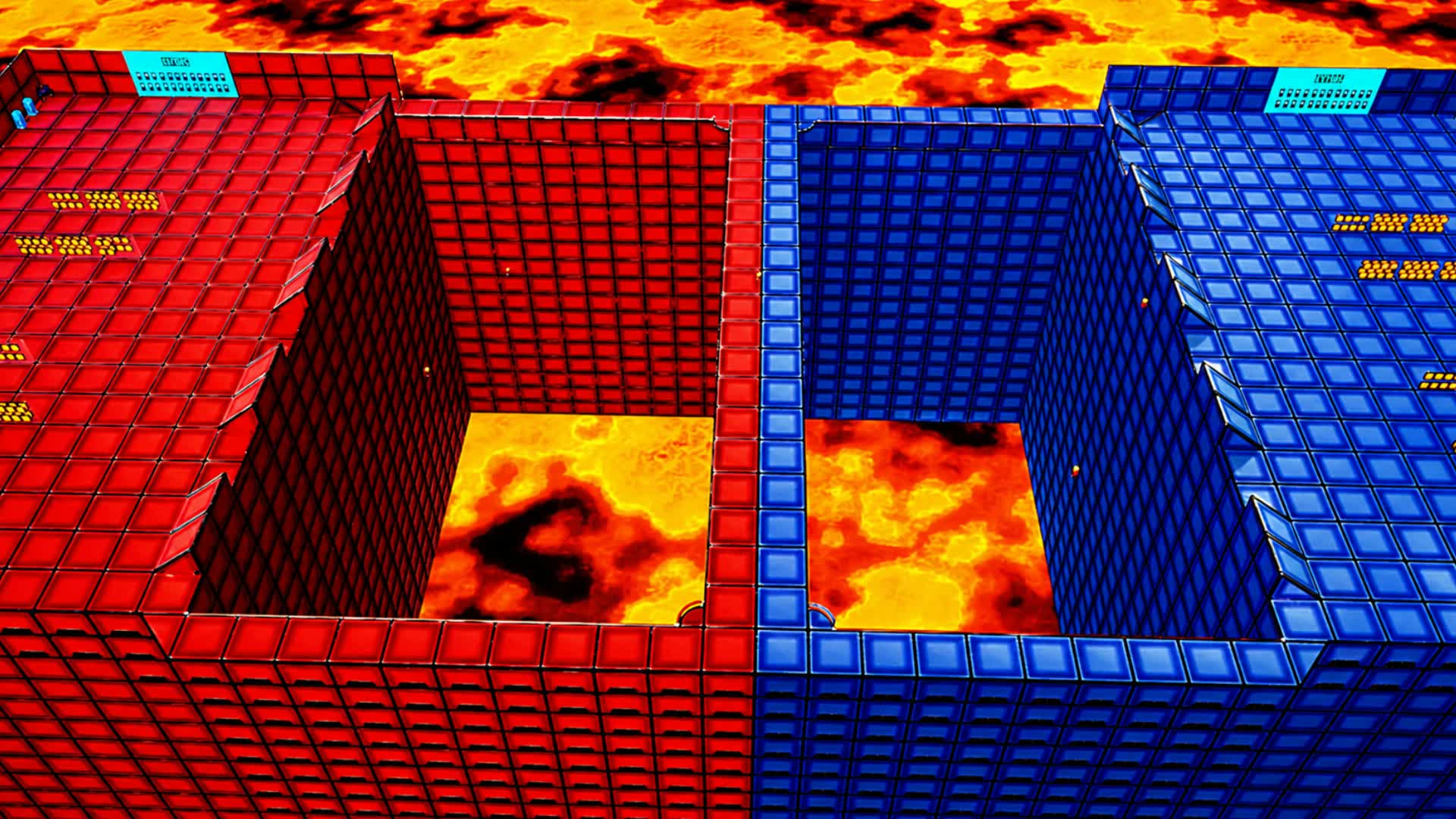 FLOOR IS LAVA RED VS BLUE