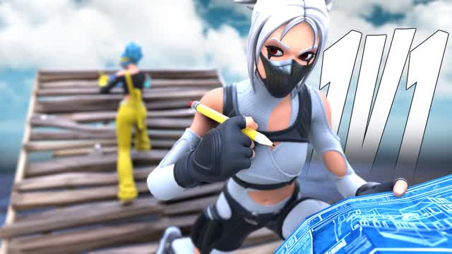 Build Fight 1V1 map