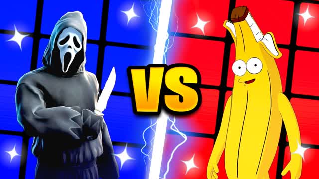 KPOP GHOST VS BANANA A1 RED VS BLUE 🔴🔵