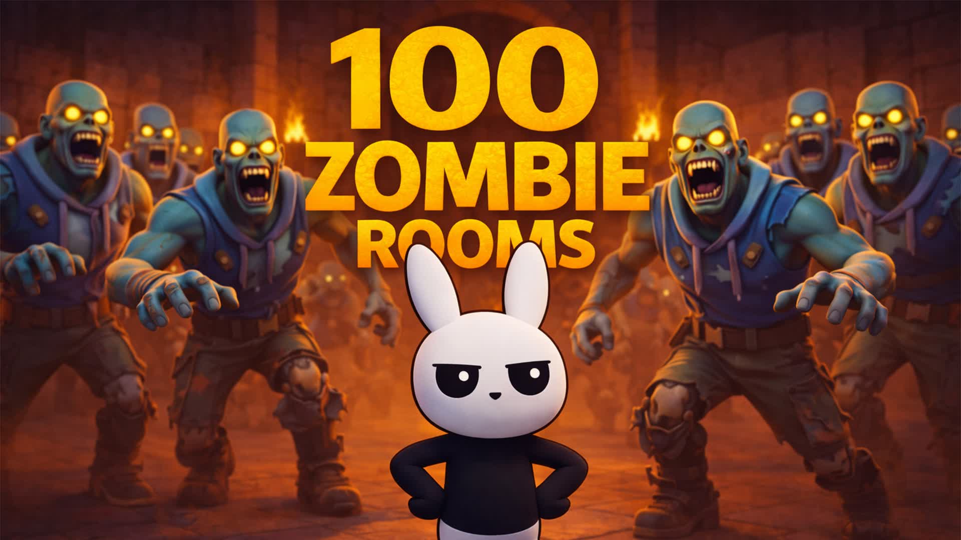 100 zombie rooms labyrinth