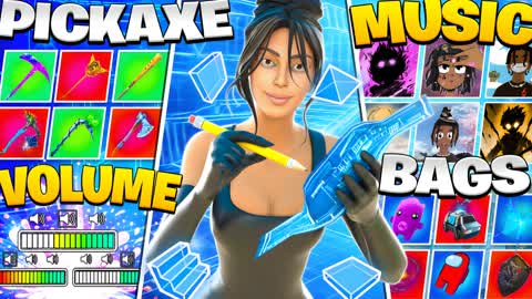 ✨Best 1V1 Map [250+ Pickaxes & Songs]🎵
