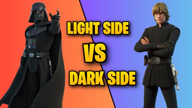 LIGHT SIDE VS DARK SIDE [RED VS BLUE]