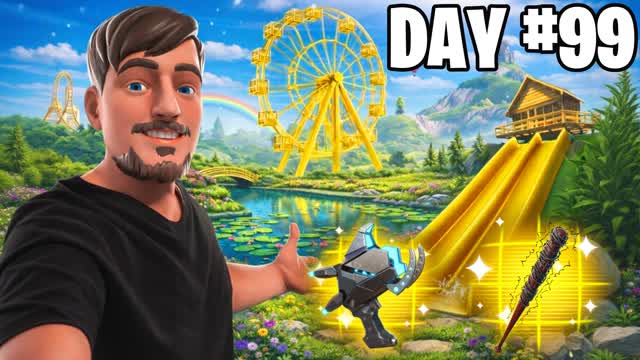 100 DAYS ON ZOMBIES ISLAND🧟