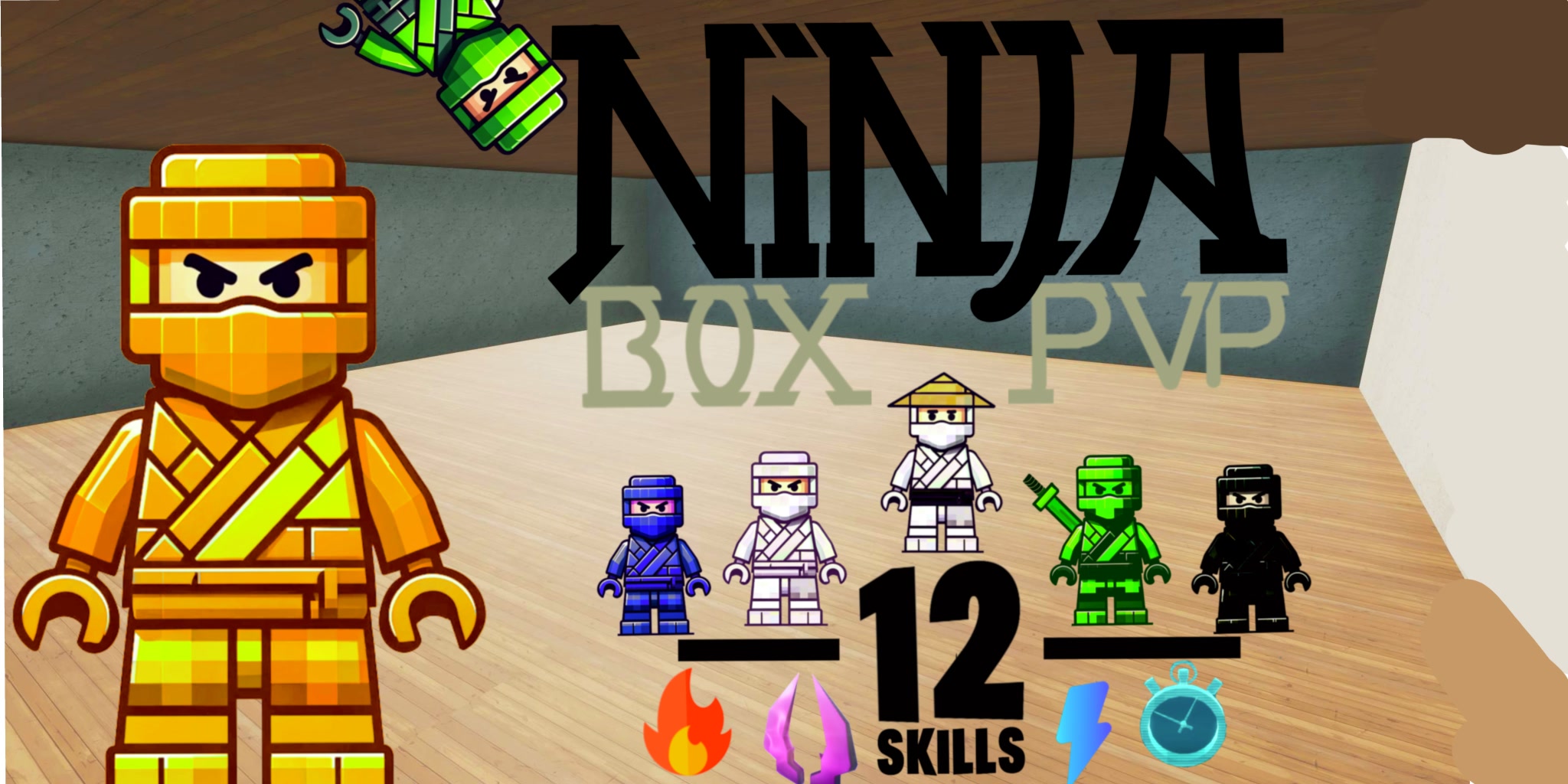 Crazy Ninja Box PvP 📦 5036-0496-0360 by johnyw - Fortnite Creative Map ...