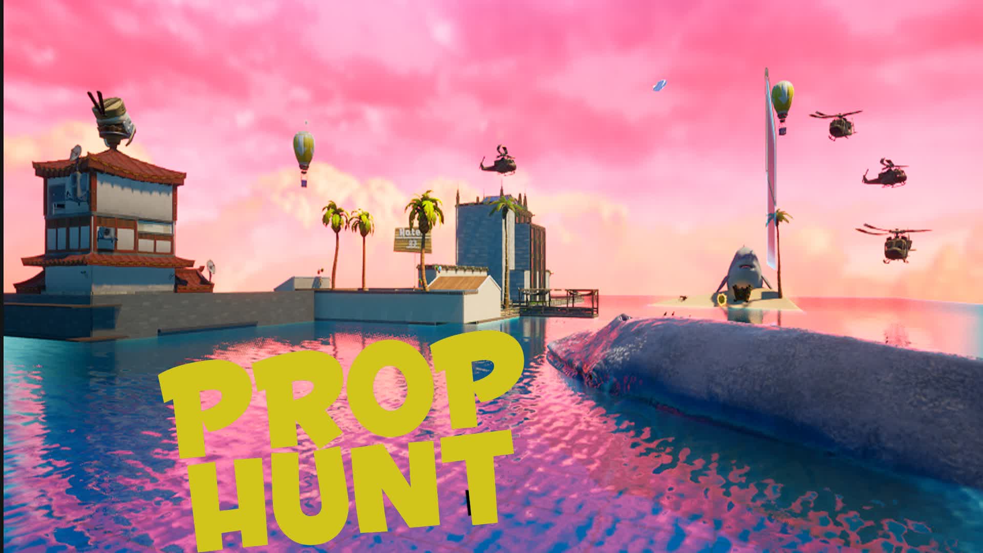 Summer Prop hunt Pool & Hotel