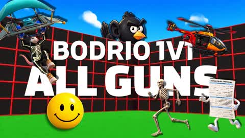 MEGA BODRIO 1V1 FREE FOR ALL - ALL GUNS