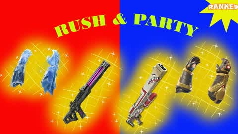 🔵🔴Super Red Vs Blue Rush & Party🔵🔴