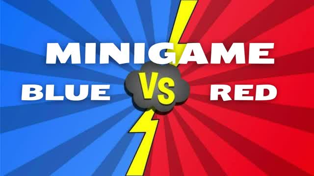 RED VS BLUE MINIGAME