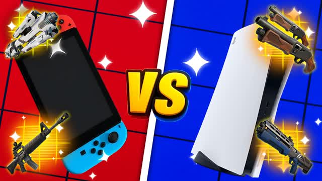 DEMON SWITCH VS PS5  RED VS BLUE 🔴🔵