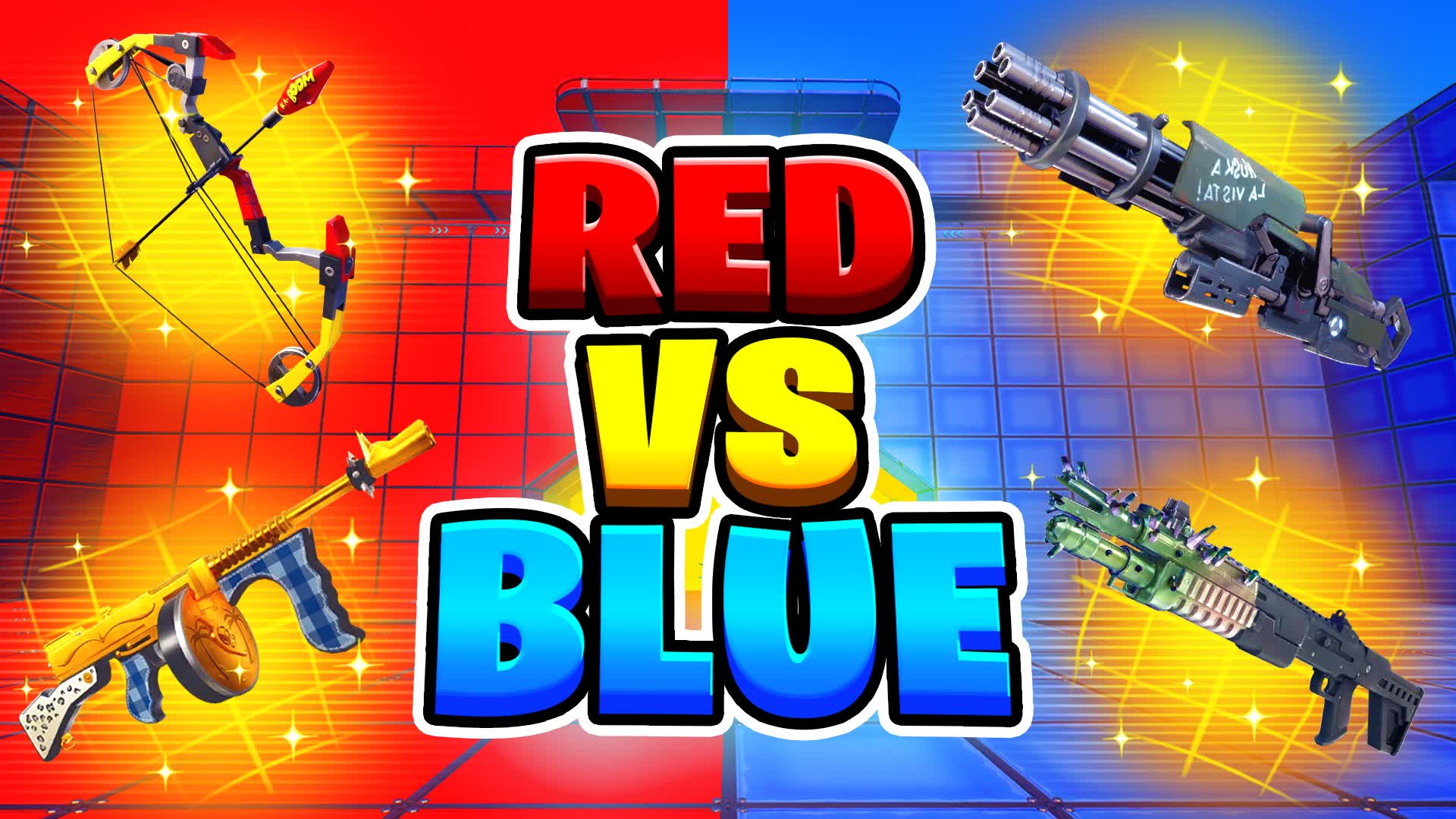 MEGA RED VS BLUE 🔴🔵