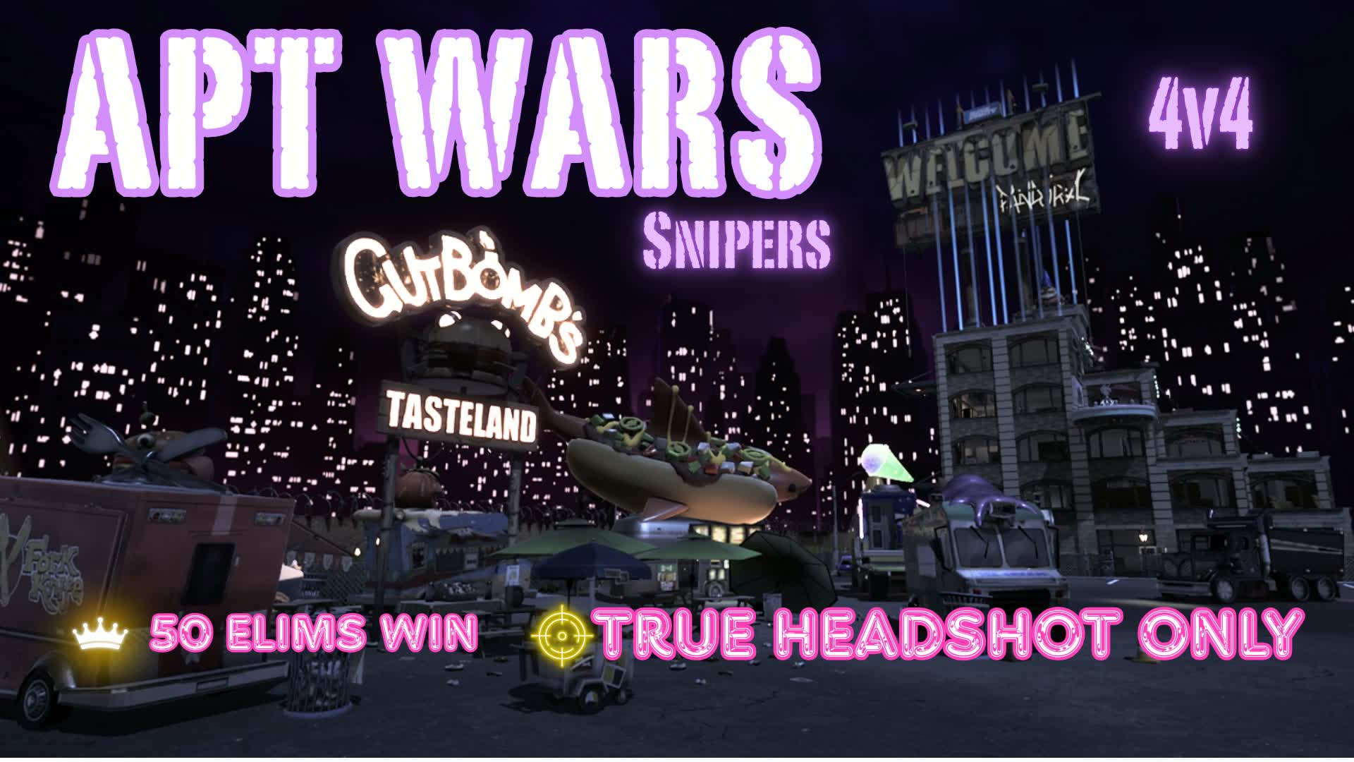 APT WARS: 4v4 スナイパーヘッドショット