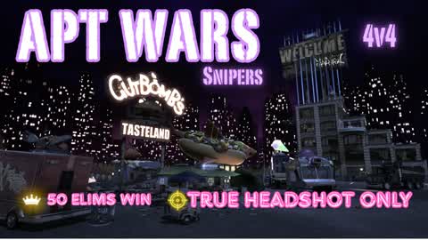 APT WARS: 4V4 SNIPERS HEADSHOT