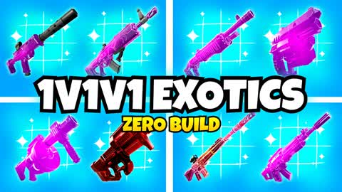 1v1v1 EXOTIC PVP 1v2 ZERO BUILD FFA PRO