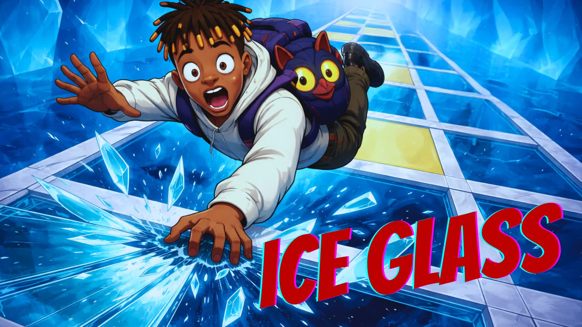 🏃‍♂️‍➡️ICE GLASS PARKOUR🏃‍♂️‍➡️