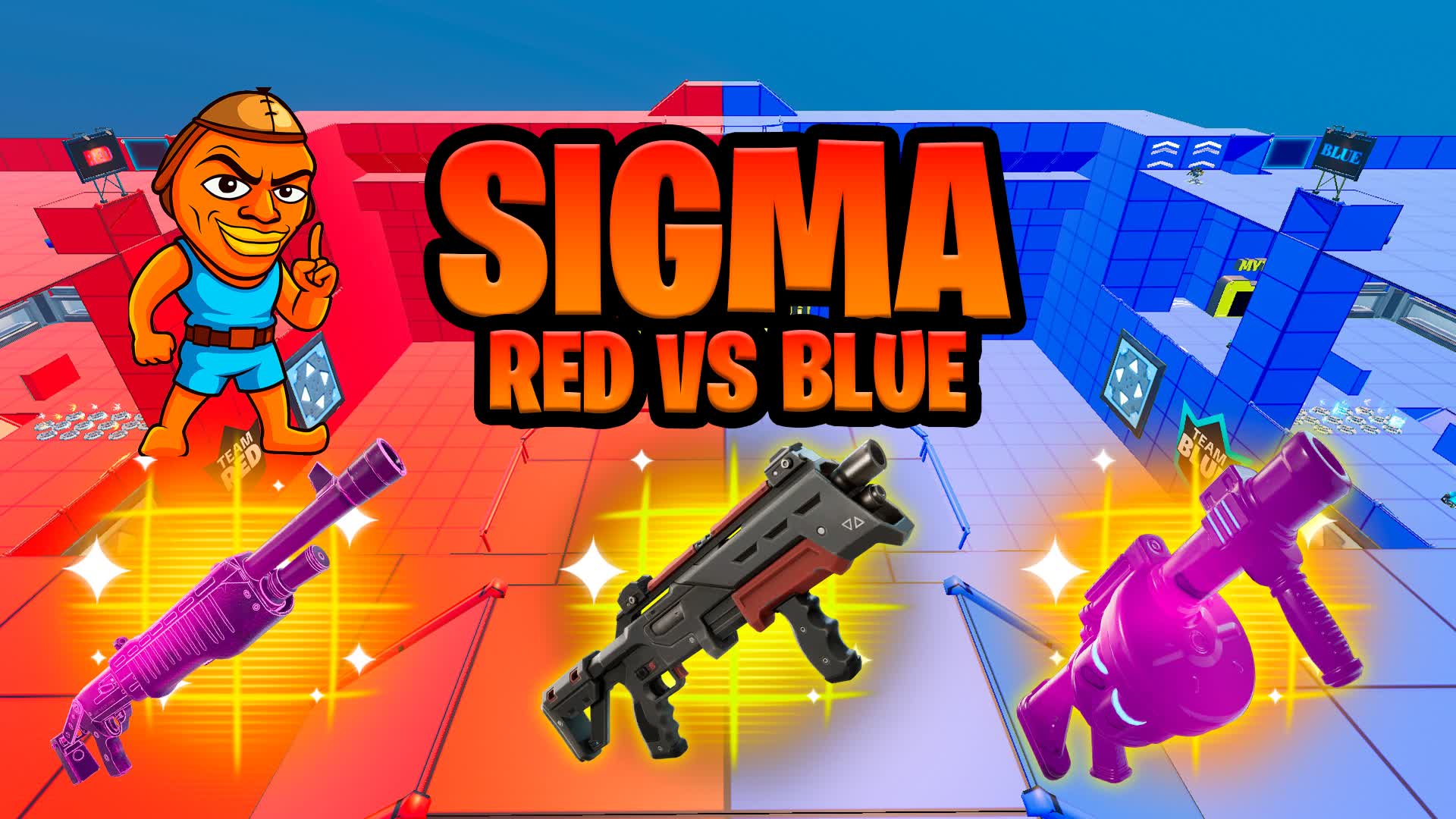 SIGMA RED VS BLUE 🔴🔵