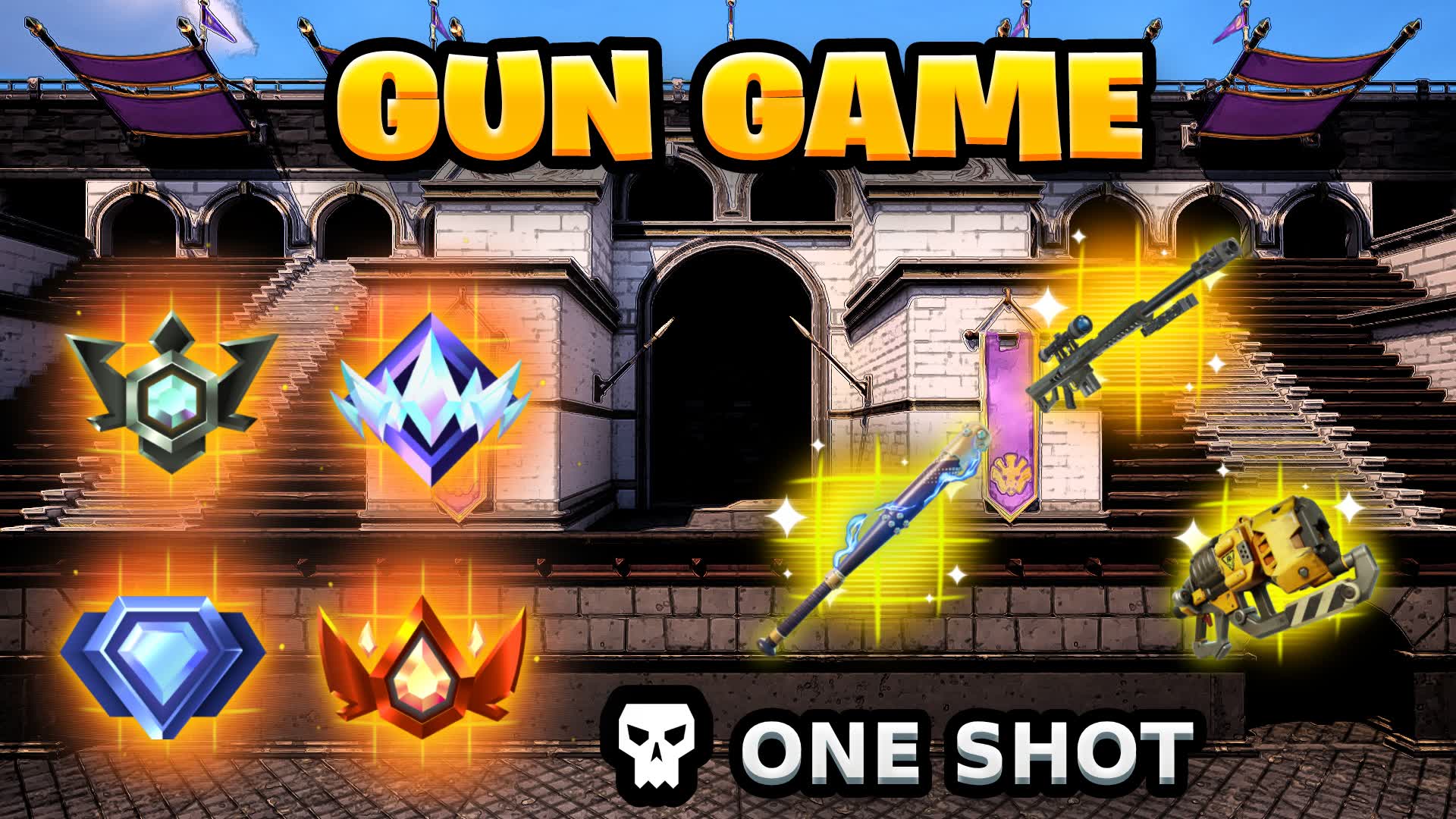 🔥 COLOSSEUM GUN GAME - 🏆 RANKED 🏆
