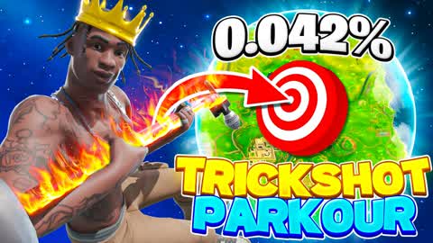 ⭐️ MEGA TRICK SHOT PARKOUR 🎯