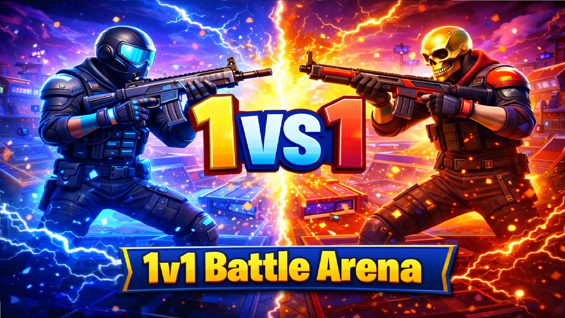 ☺️1vs1 🔥BATTLE ARENA​💯