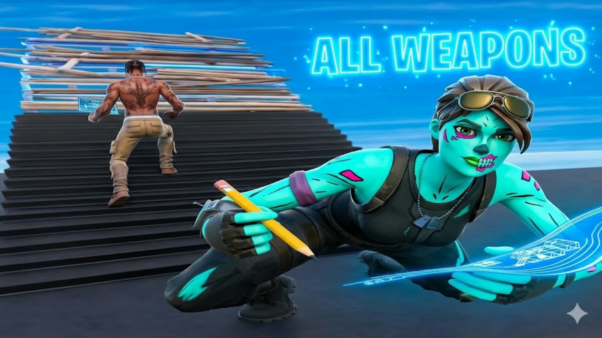 1対1の建築ファイト リロード